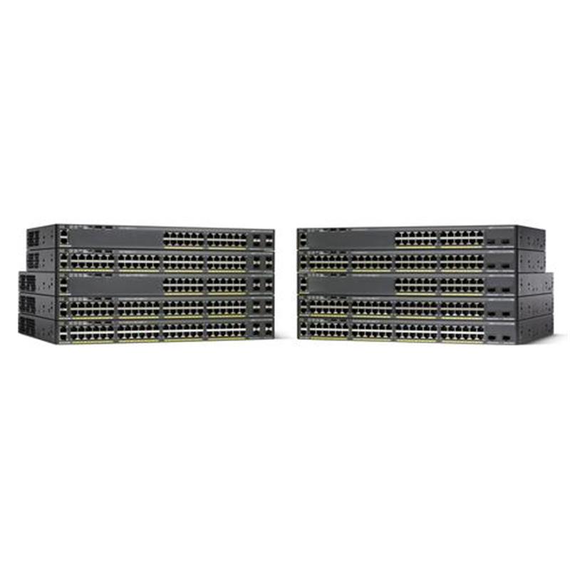 Cisco Catalyst WS-C2960X-48FPS-L netwerk-switch Managed L2/L3 Gigabit Ethernet (10/100/1000) Power over Ethernet (PoE) Zwart