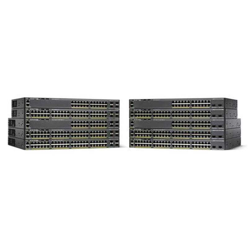 Cisco Small Business WS-C2960X-48LPS-L netwerk-switch Managed L2/L3 Gigabit Ethernet (10/100/1000) Power over Ethernet (PoE) 1U Zwart
