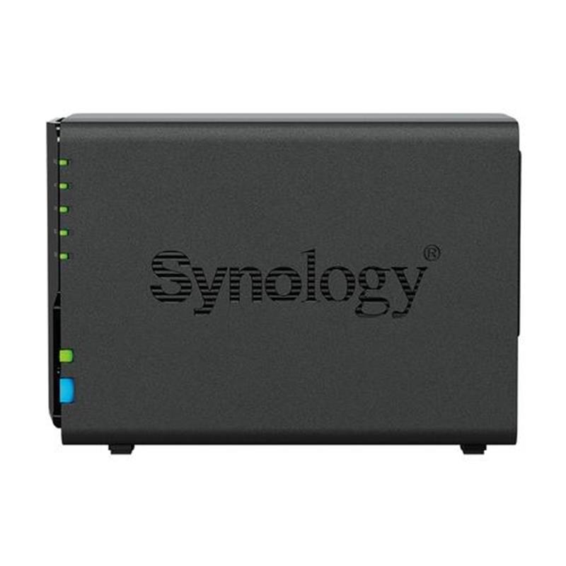 Synology DiskStation data-opslag-server NAS Desktop Ethernet LAN Zwart J4125