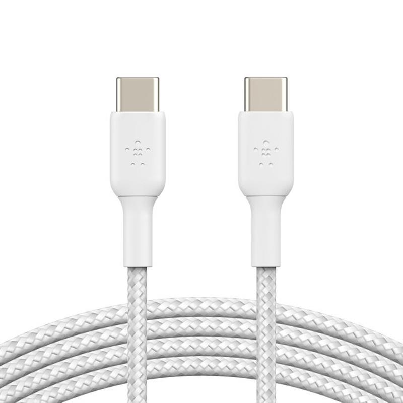 Belkin CAB004BT2MWH2PK USB-kabel 2 m USB 2.0 USB C Wit