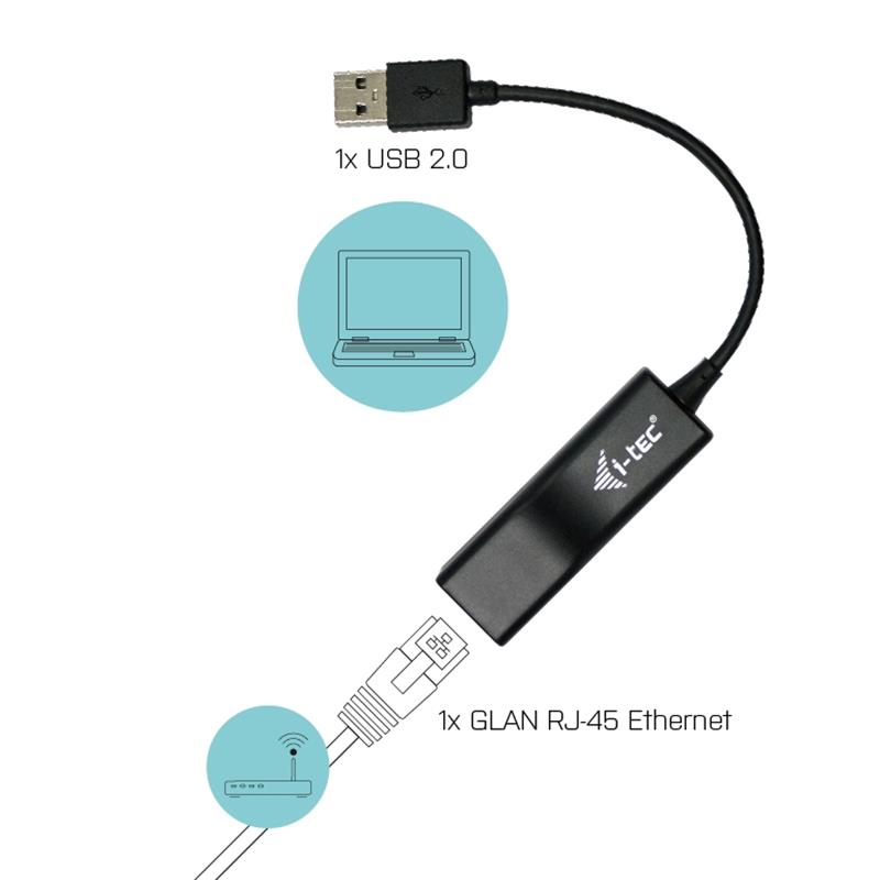 i-tec Advance USB 2.0 Fast Ethernet Adapter