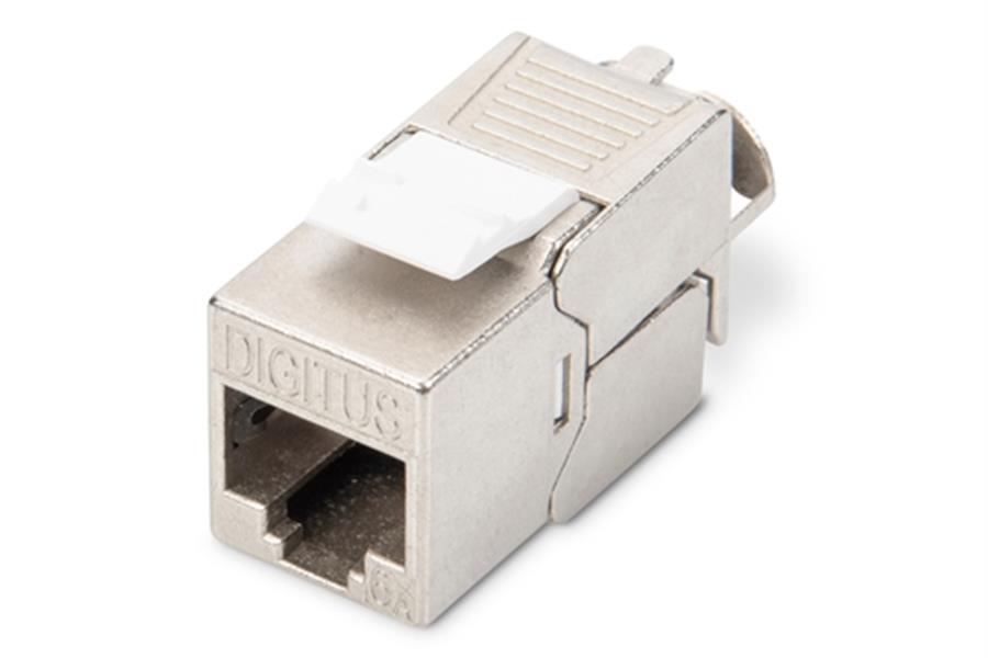 CAT 6A Keystone Jack - shielded tool free connection