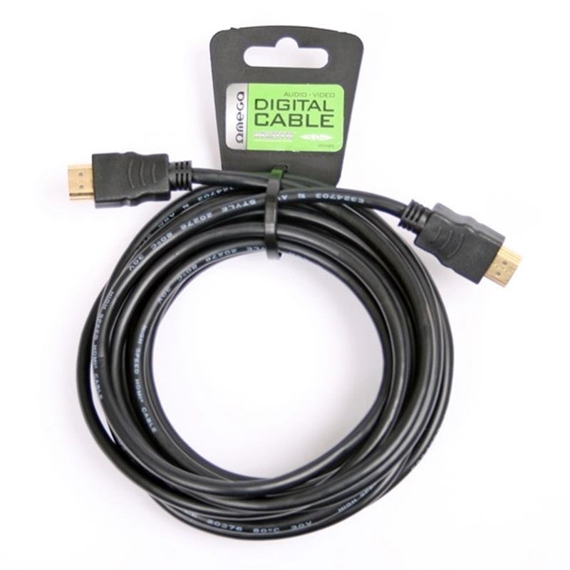Omega HDMI kabel v 1 4 zwart 5m bulk *HDMIM
