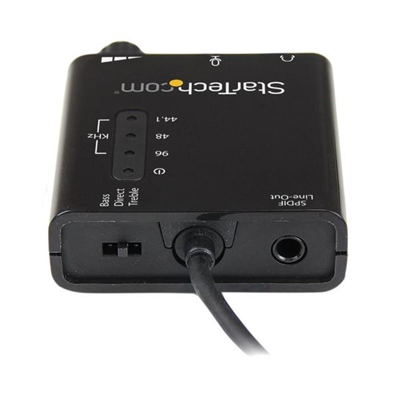 StarTech.com USB-stereo audio adapter externe geluidskaart met SPDIF digitale audio en stereo mic