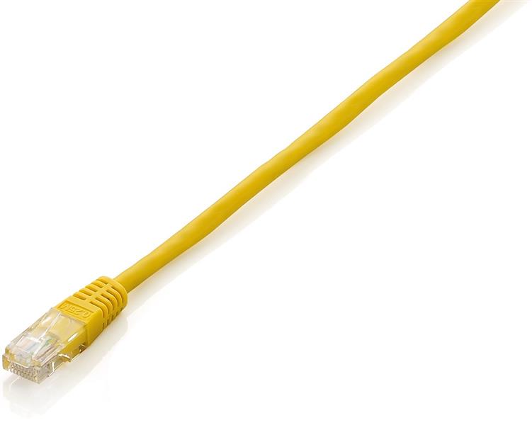 Equip 625460 netwerkkabel Geel 1 m Cat6 U/UTP (UTP)