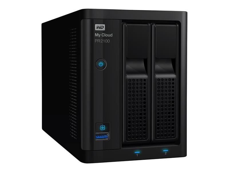 WD My Cloud Pro PR2100 8TB 2Bay NAS