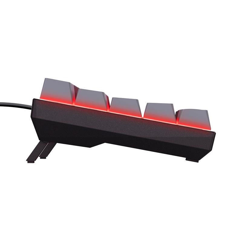 Trust GXT 867 Acira toetsenbord USB QWERTY Amerikaans Engels Zwart