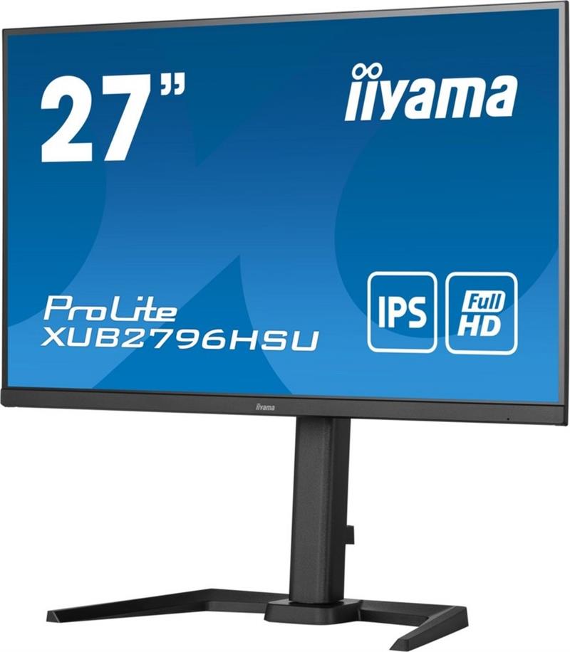 iiyama ProLite XUB2796HSU-B5 computer monitor 68,6 cm (27"") 1920 x 1080 Pixels Full HD LED Zwart