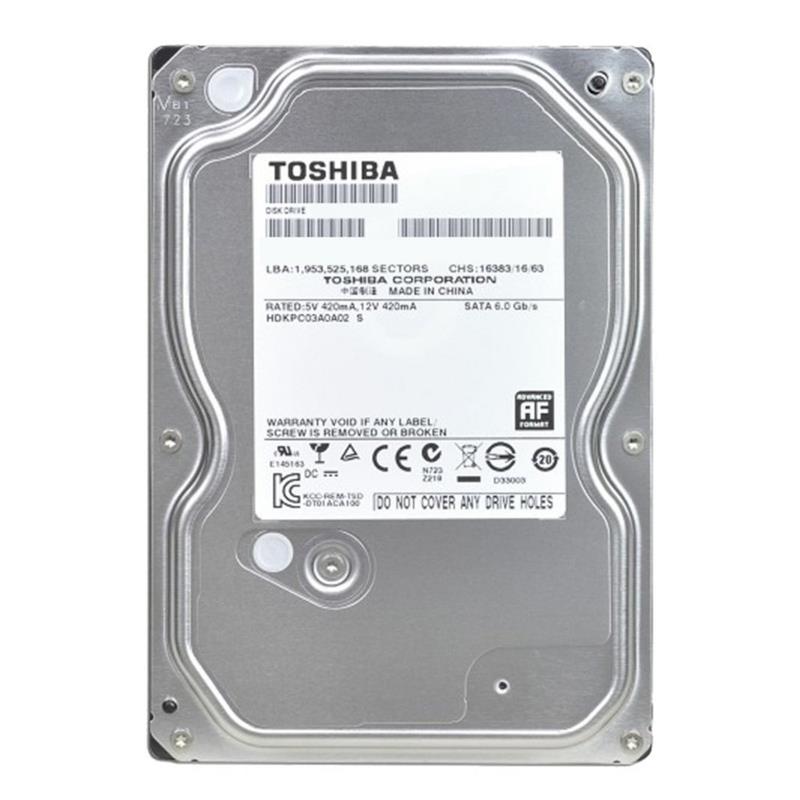 Toshiba 3TB 3.5"" 7.2k SATA 6Gb/s 64MB 3.5"" 3000 GB SATA III