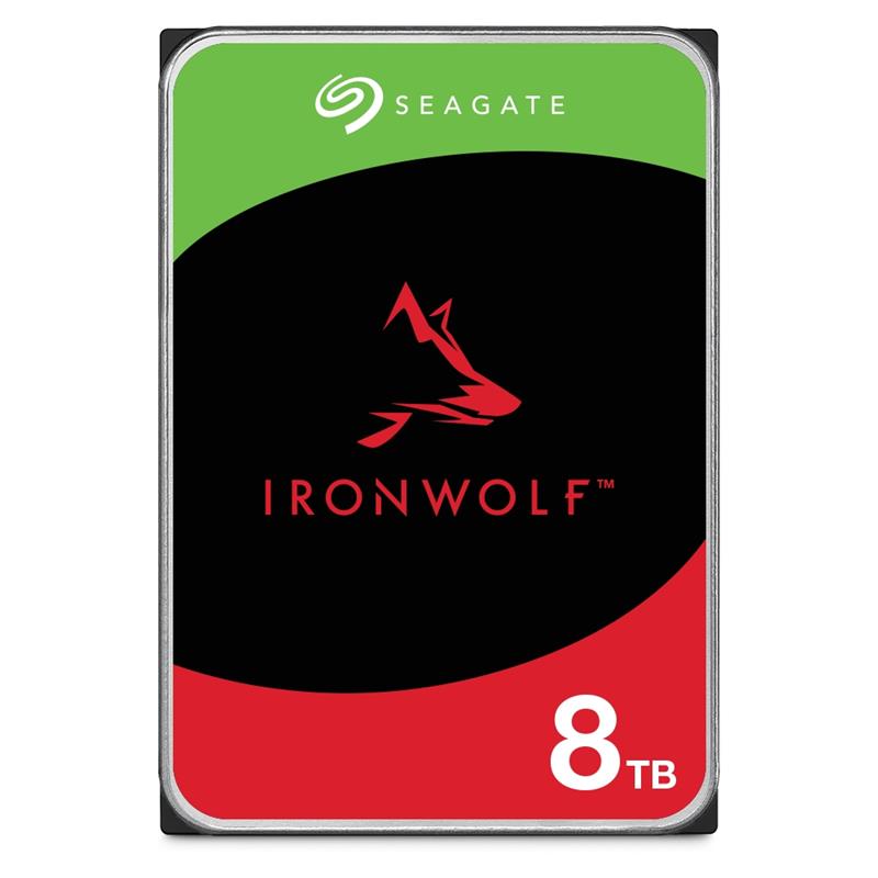 Seagate IronWolf ST8000VN002 interne harde schijf 3.5"" 8000 GB SATA III