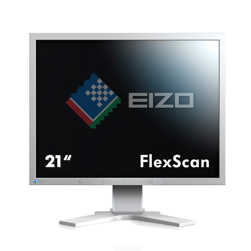 EIZO FlexScan S2133 computer monitor 54,1 cm (21.3"") 1600 x 1200 Pixels UXGA LED Flat Grijs