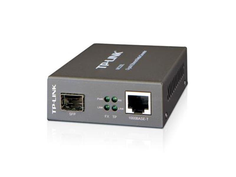 TP-LINK Gigabit SFP Media Converter netwerk media converter