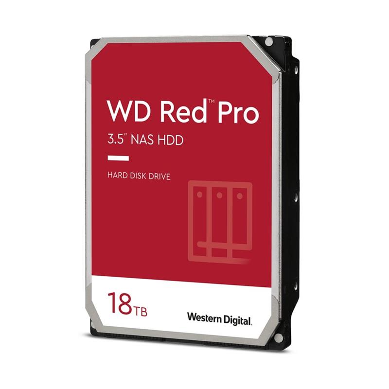 Western Digital RED Pro HDD 18TB 3 5 inch 7200 RPM Serial ATA III 512MB HDD CMR