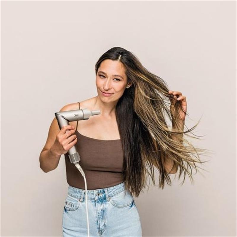 Shark STYLE iQ FlexStyle 5-in-1 Föhn en Multistyler - AirWrap, Diffuser, Concentrator, Volume- en Stijlborstel - Zilver/Goud