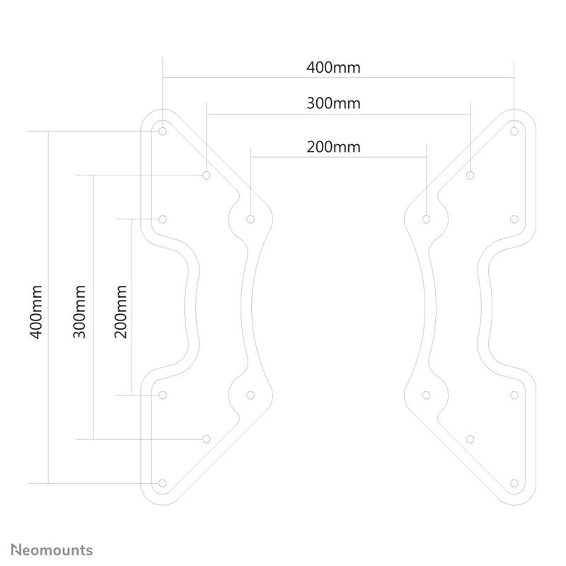 Neomounts vesa adapter