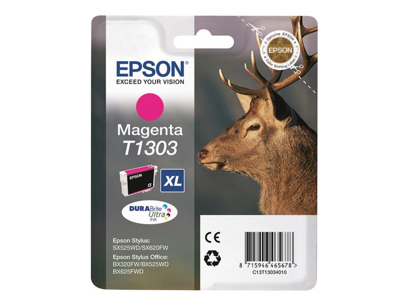 Epson Stag inktpatroon Magenta T1303 DURABrite Ultra Ink