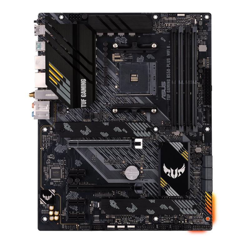 ASUS TUF GAMING B550-PLUS WIFI II AMD B550 Socket AM4 micro ATX