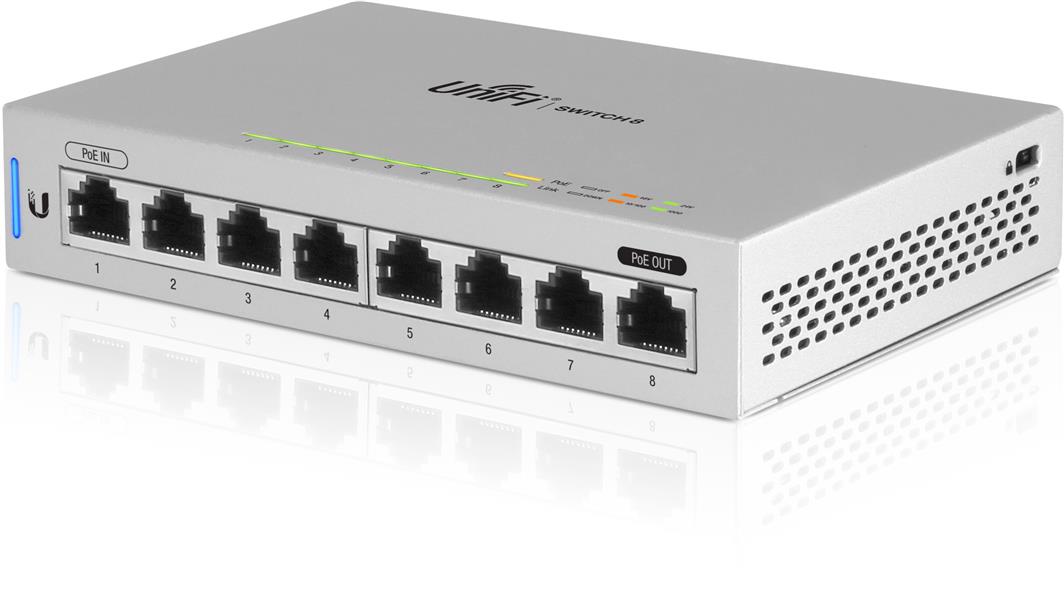 Ubiquiti UniFi Switch - 8 poort no PoE