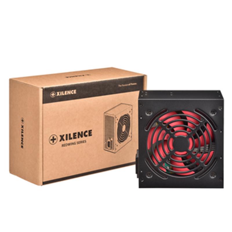 XILENCE Redwing Series XP400R7 CE P PFC black coating 12cm Red Fan Standby <1W 1pcs Brown box XP400R7