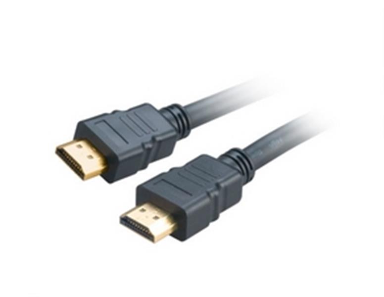 Akasa HDMI 2 0V Cable 2M with Gold plated connectors 100 Mbp ethernet and 4K @ 50 60Hz 18Gbps 3D over HDMI Audio Return channel *HDMIM