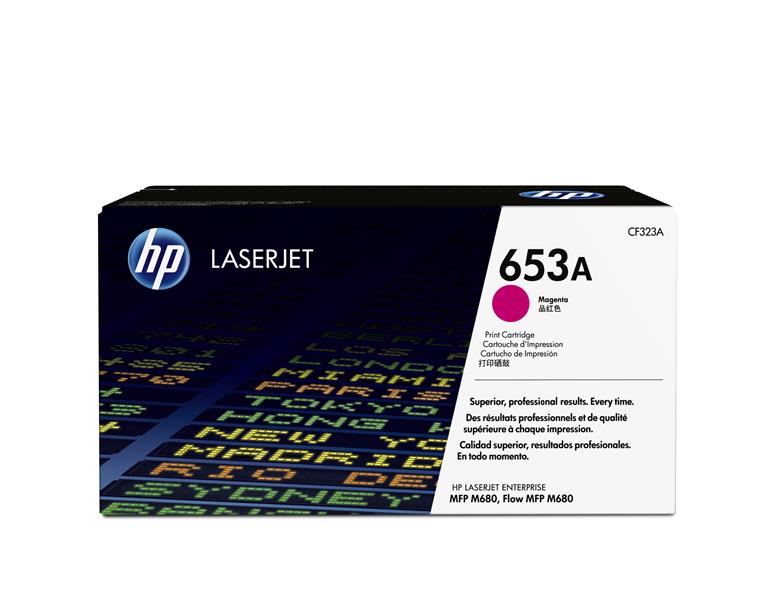 HP 653A Origineel Magenta 1 stuk(s)