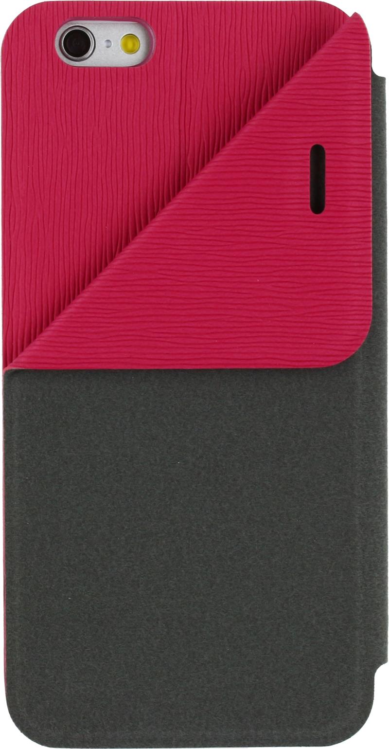Mobilize Camera-Fold Magnet Book Case Apple iPhone 6 6S Matt Fuchsia