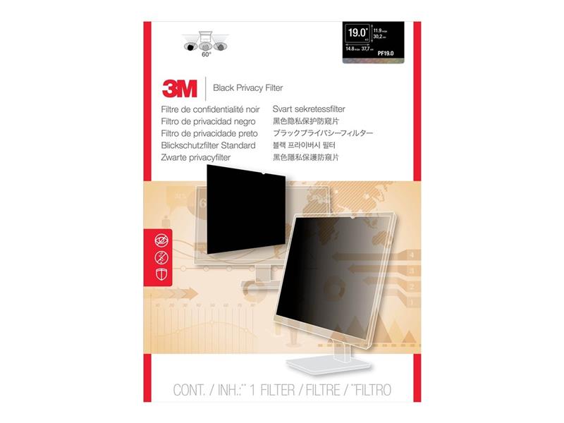 3M Privacy Filter voor 19in Monitor, 5:4, PF190C4B