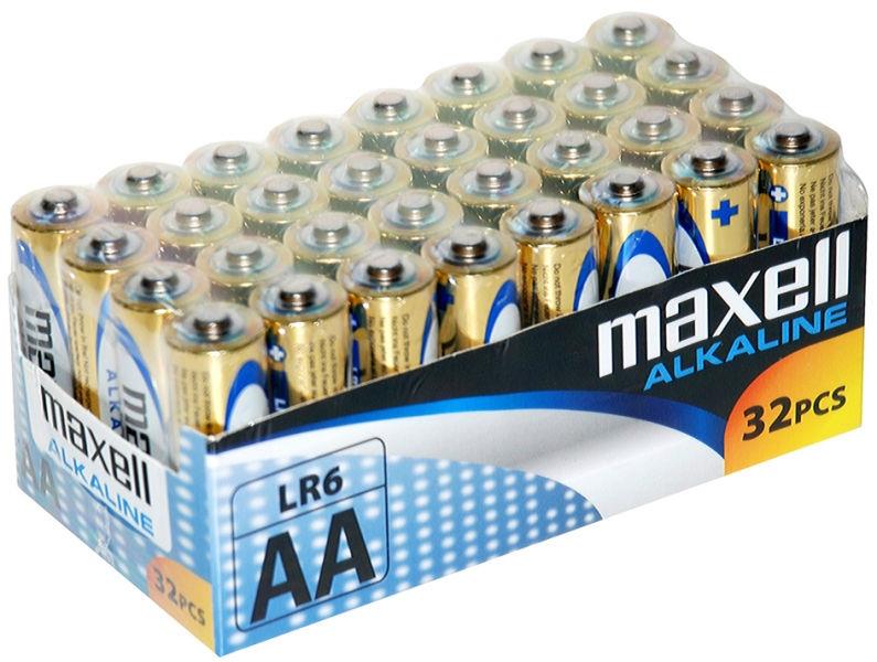 MAXELL alkaline LR06 AA 32-PACK multipack