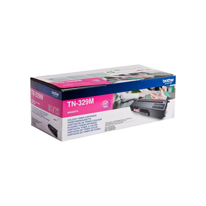 Brother TN-329M tonercartridge Origineel Magenta 1 stuk(s)