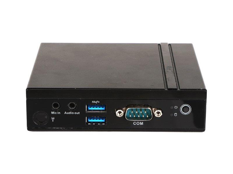 Giada MiniPC barebone VM23 Intel Celeron Dual-Core N3350 HD Graphics 550 2 GB DDR3-L on-board 32 GB EMMC 1x mSata 1x GB Lan M 2 slot for WiFi 2 x USB2