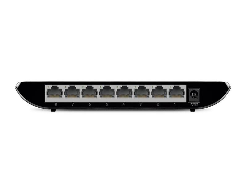 TP-LINK TL-SG1008D netwerk-switch Unmanaged Gigabit Ethernet (10/100/1000) Zwart