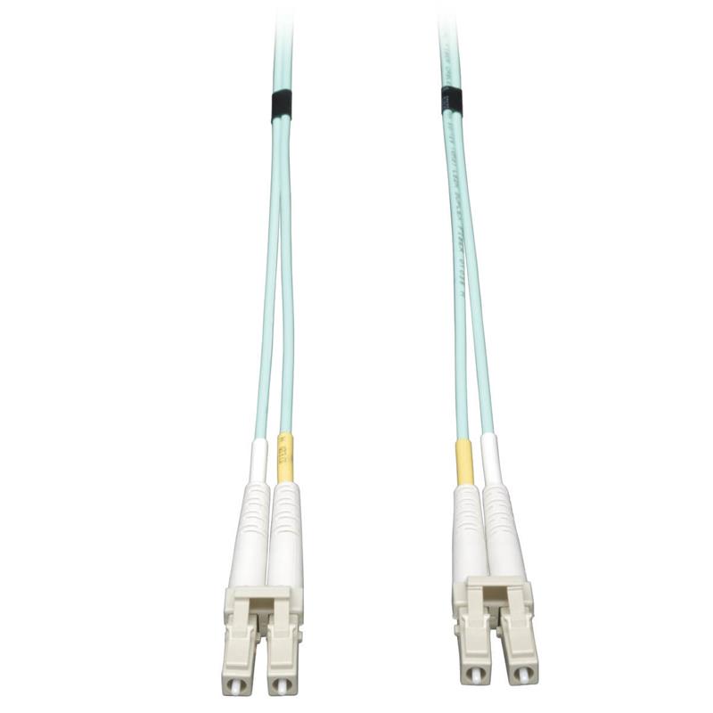 Tripp Lite N820-02M Glasvezel kabel 2 m LC OM3 Blauw
