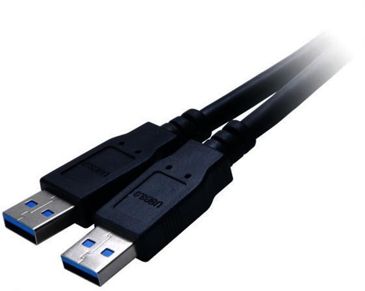 Akasa external USB 3 0 adaptor cable 2 USB A connectors into an internal USB motherboard connector 0 3m *MBM *USBAM