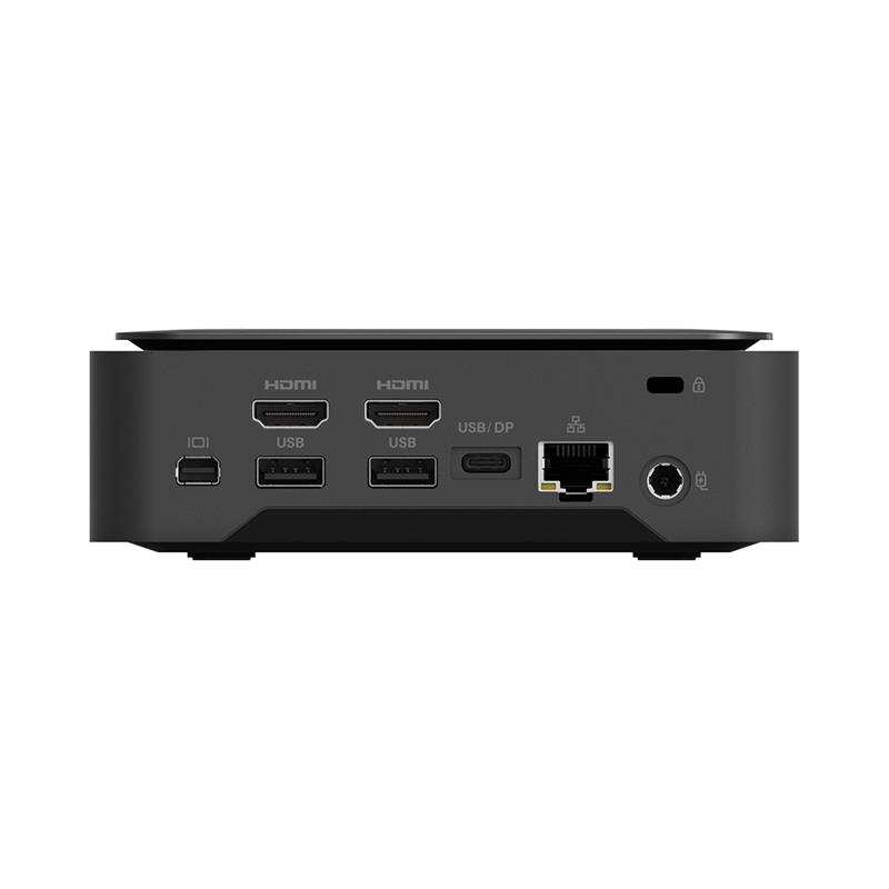 Gigabyte GB-BEI7HS-1260 PC/workstation barebone Zwart Ingebouwde luidsprekers i7-1260P 3,4 GHz