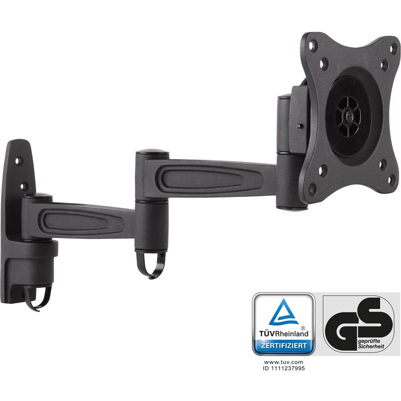 InLine Wall Bracket for TFT up to 68cm 27 max 15kg two-piece arm