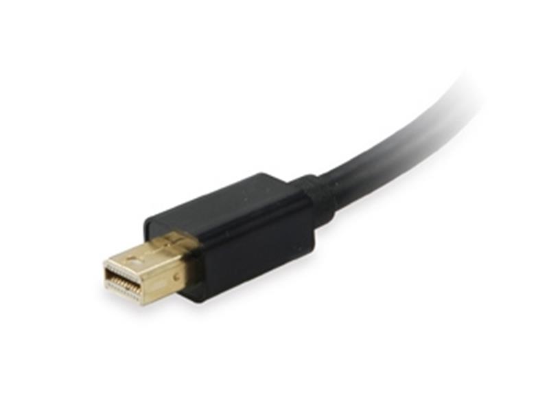 Equip 133433 video kabel adapter Mini DisplayPort DVI-I Zwart