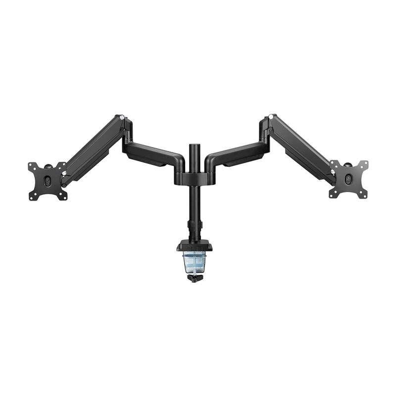 InLine Desktop Mount with Lifter movable for two Displays up to 82cm 32 max 9kg