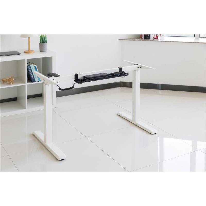 InLine Cable guide shelf for under-table mounting black