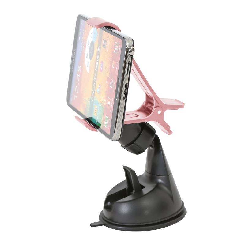 OMEGA UNIVERSAL SMARTPHONE CAR HOLDER AVOCADO BLACK PINK