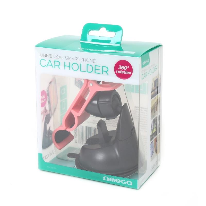 OMEGA UNIVERSAL SMARTPHONE CAR HOLDER AVOCADO BLACK PINK