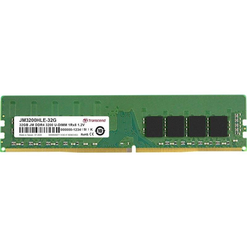 TRANSCEND 32GB JM DDR4 3200Mhz U-DIMM