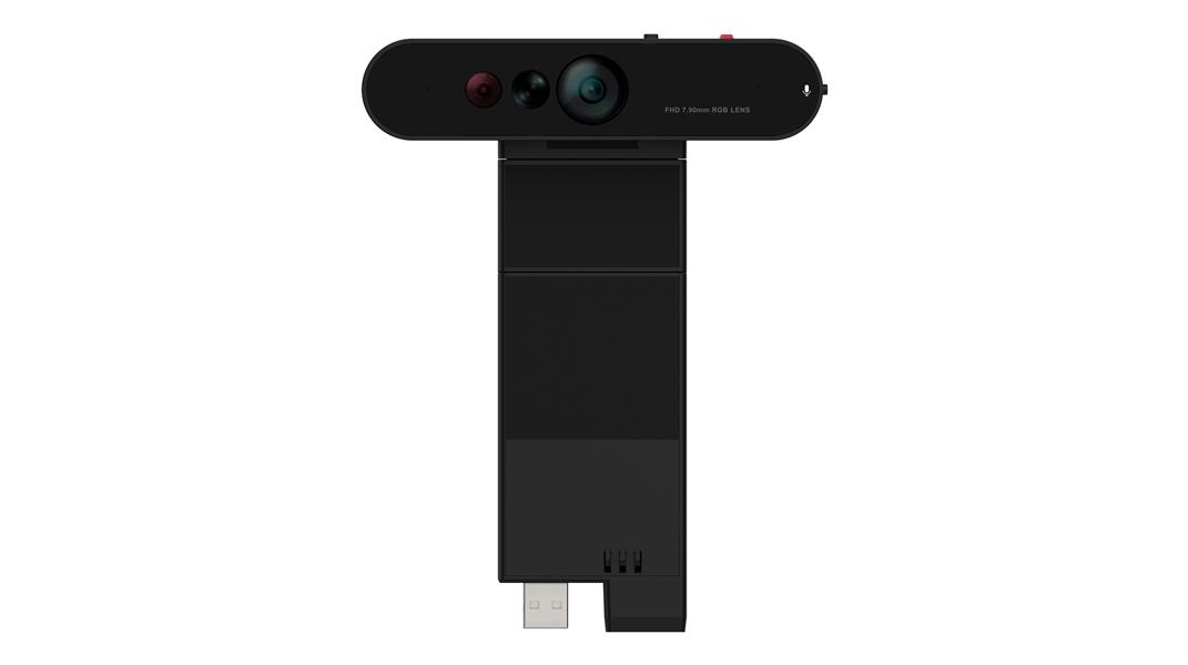 Lenovo ThinkVision MC60 webcam 1920 x 1080 Pixels USB 2.0 Zwart