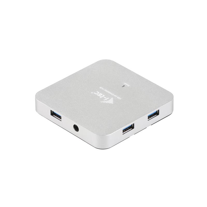 i-tec Metal U3HUBMETAL7 interface hub USB 3.2 Gen 1 (3.1 Gen 1) Type-A 5000 Mbit/s Zilver