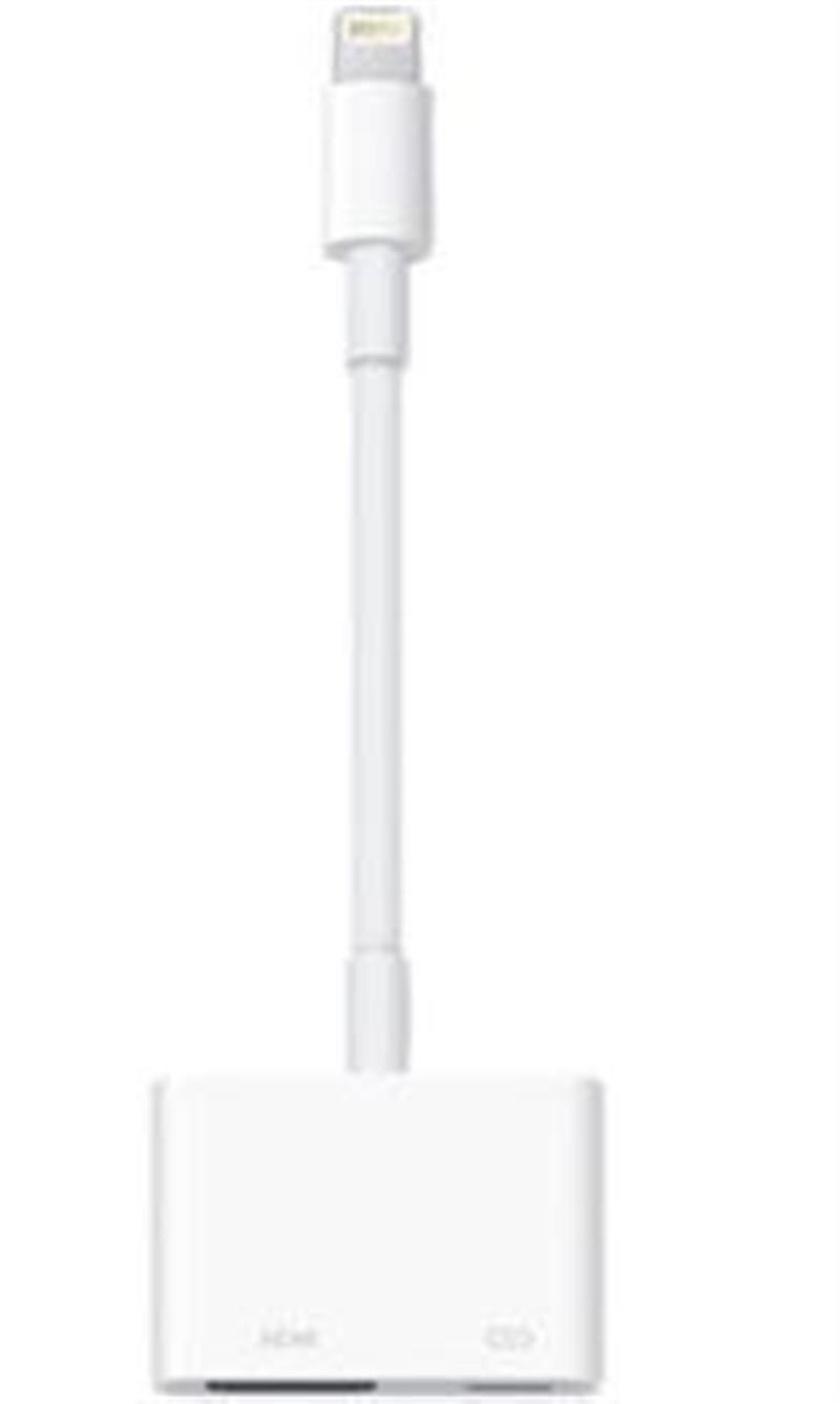  Apple Lightning to HDMI Adapter White