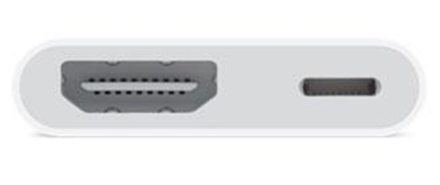  Apple Lightning to HDMI Adapter White