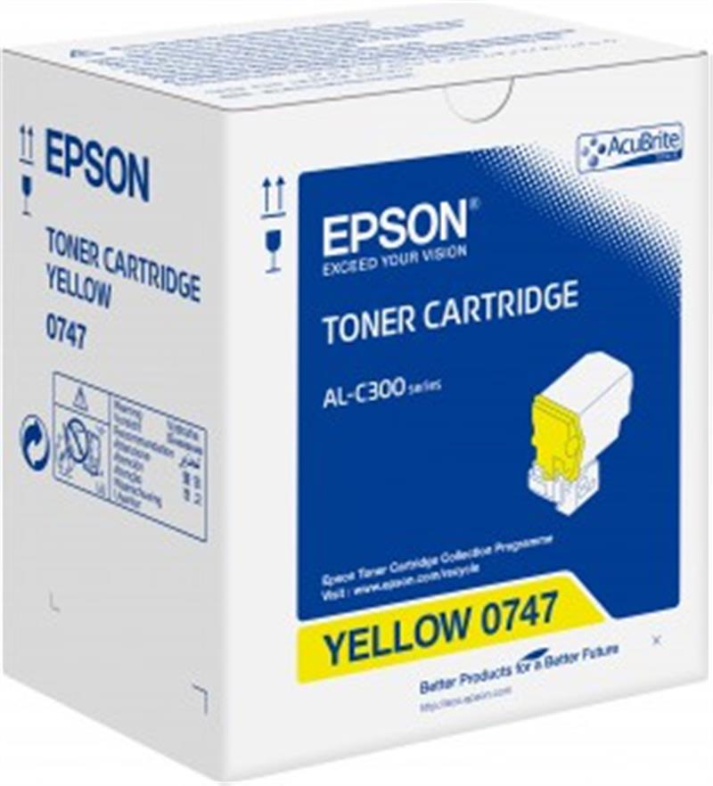 Epson Yellow Toner Cartridge 8.8k