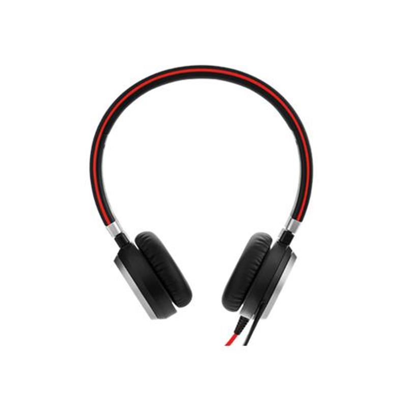 Jabra Evolve 40 MS Stereo Headset Hoofdband 3,5mm-connector Zwart