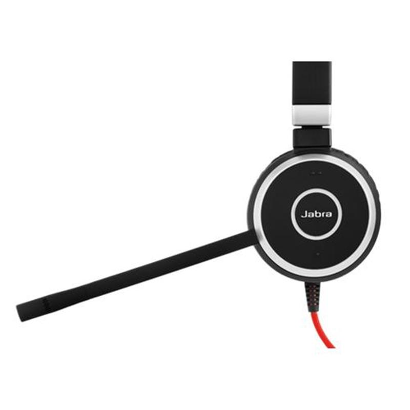 Jabra Evolve 40 MS Stereo Headset Hoofdband 3,5mm-connector Zwart