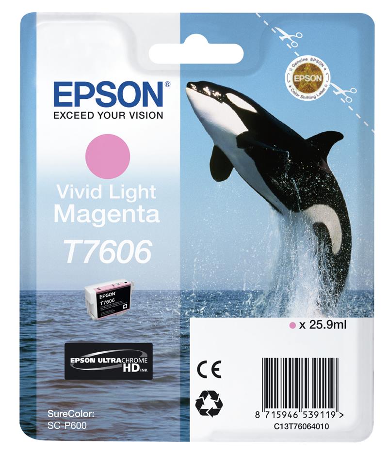 Epson T7606 vivid lichtmagenta