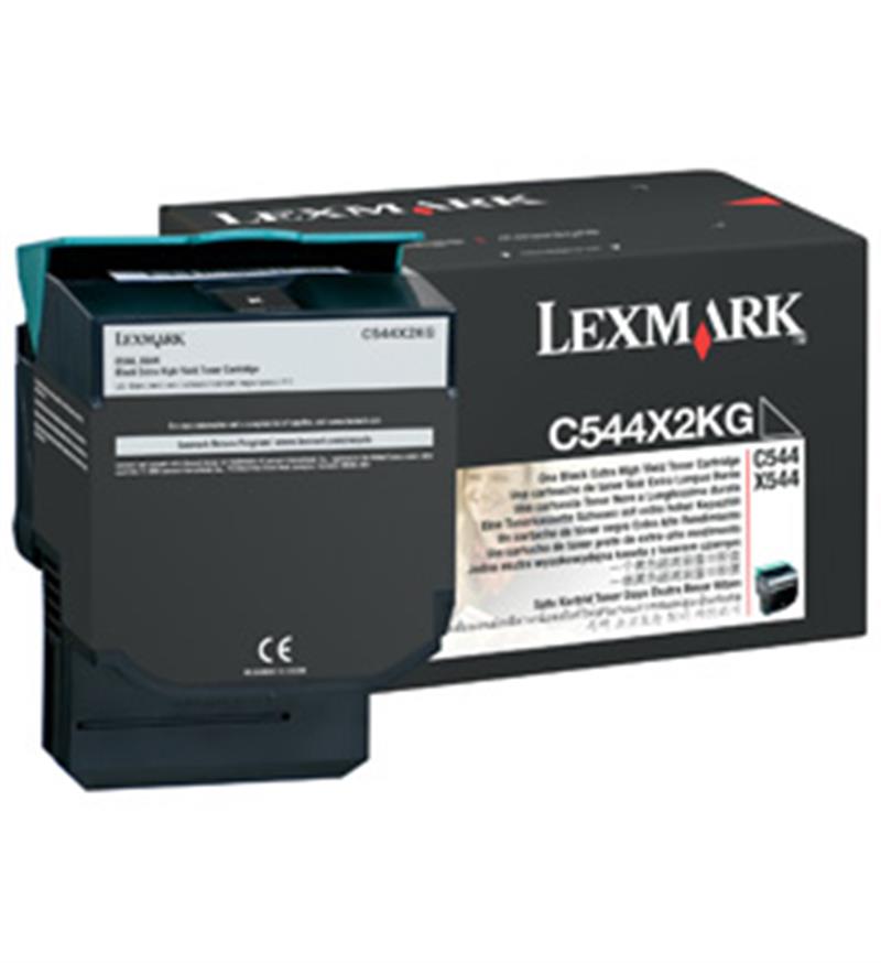 Lexmark C544, X544 6K zwarte tonercartridge